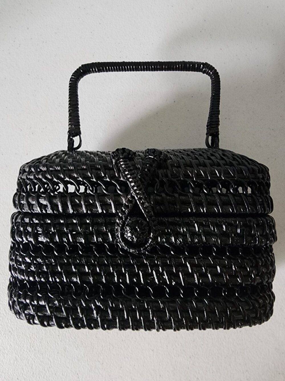 Cult Gaia Small Rattan Bag "LIKE NEW" - Picture 7 of 16